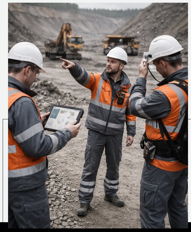 Система контроля персонала для горнодобывающей отрасли в Ельце