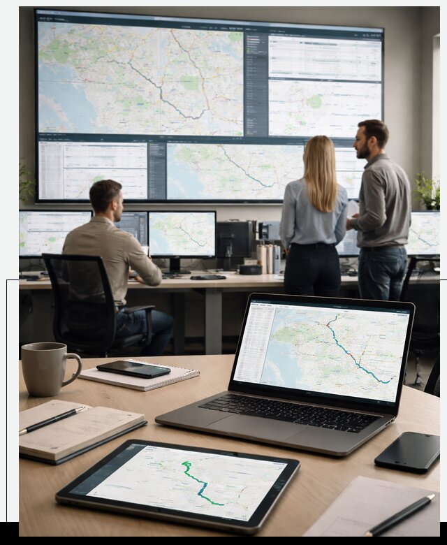 Трекинг грузов и Fleet Management, мониторинг автопарка в Ельце