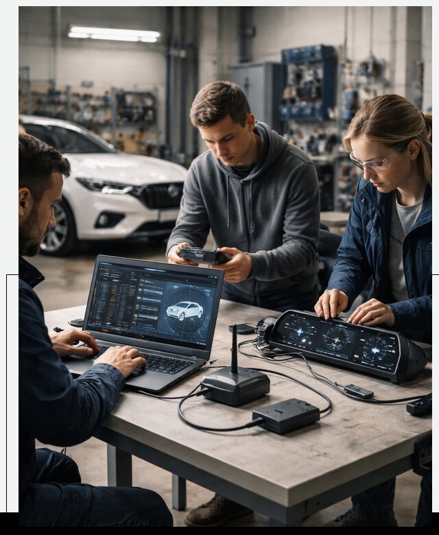 Разработка Connected Car и ПО для автопрома в Ельце