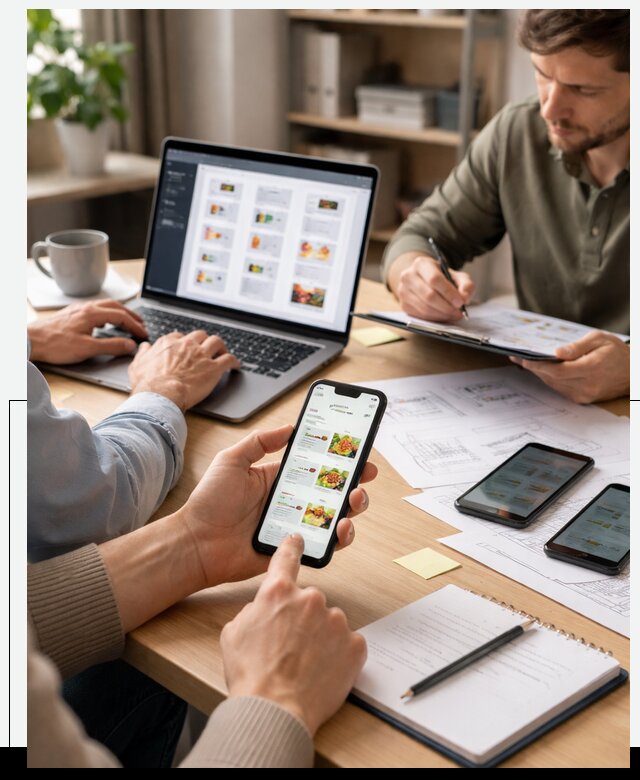 Разработка мобильного приложения торговой сети в Ельце