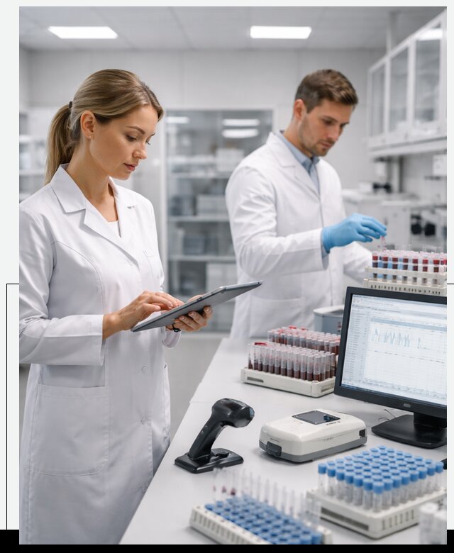 Разработка и внедрение LIMS системы для биотех лабораторий в Ельце