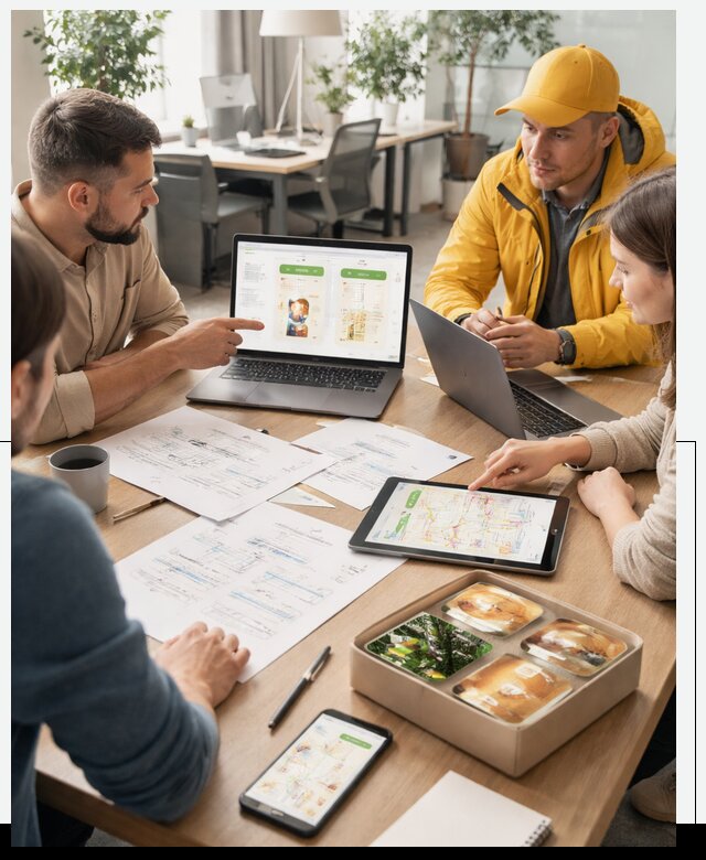 Разработка агрегатора доставки еды в Ельце от 15402 р., АвикейЕлц