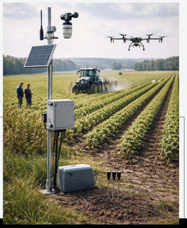 Разработка IoT мониторинга полей в Ельце от 8728 р. | АвикейЕлц