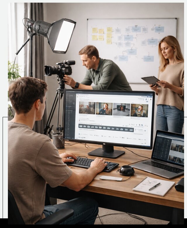 Платформа видеохостинга для онлайн обучения в Ельце