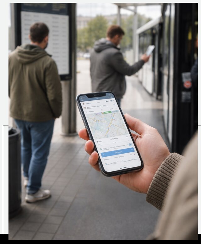Мобильное приложение для пассажиров в Ельце с оплатой и расписанием